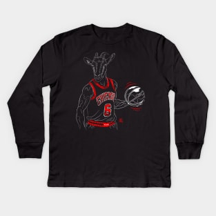 Caruso the GOAT Kids Long Sleeve T-Shirt